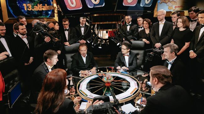 Съёмки игры Что? Где? Когда?