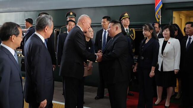 Лидер КНДР Ким Чен Ын в Пекине, Китай