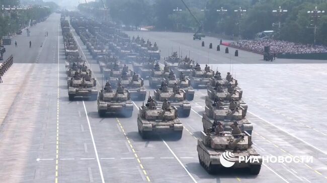 Штурмовые группы на параде в Китае Штурмовые группы на параде в Китае