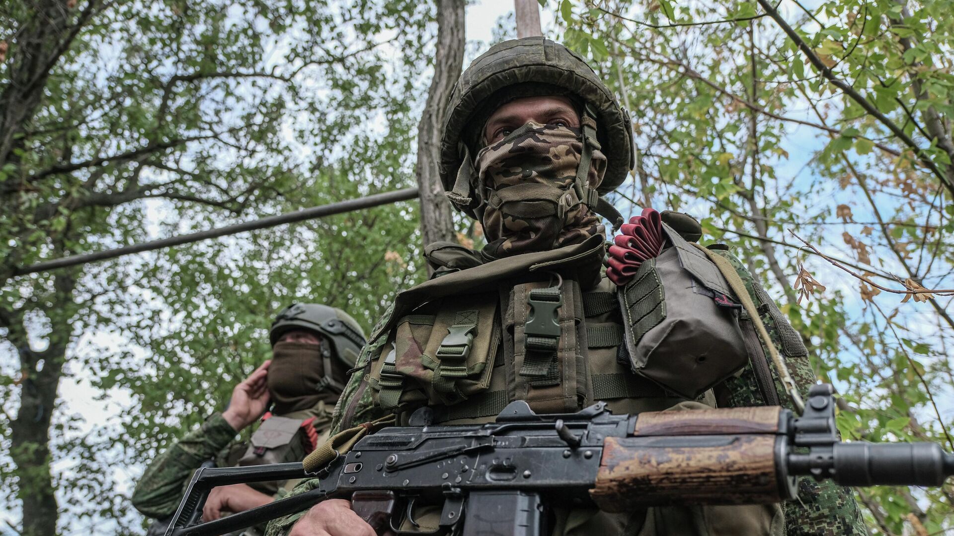 Российские военнослужащие