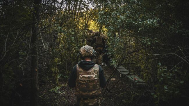 Украинские военнослужащие