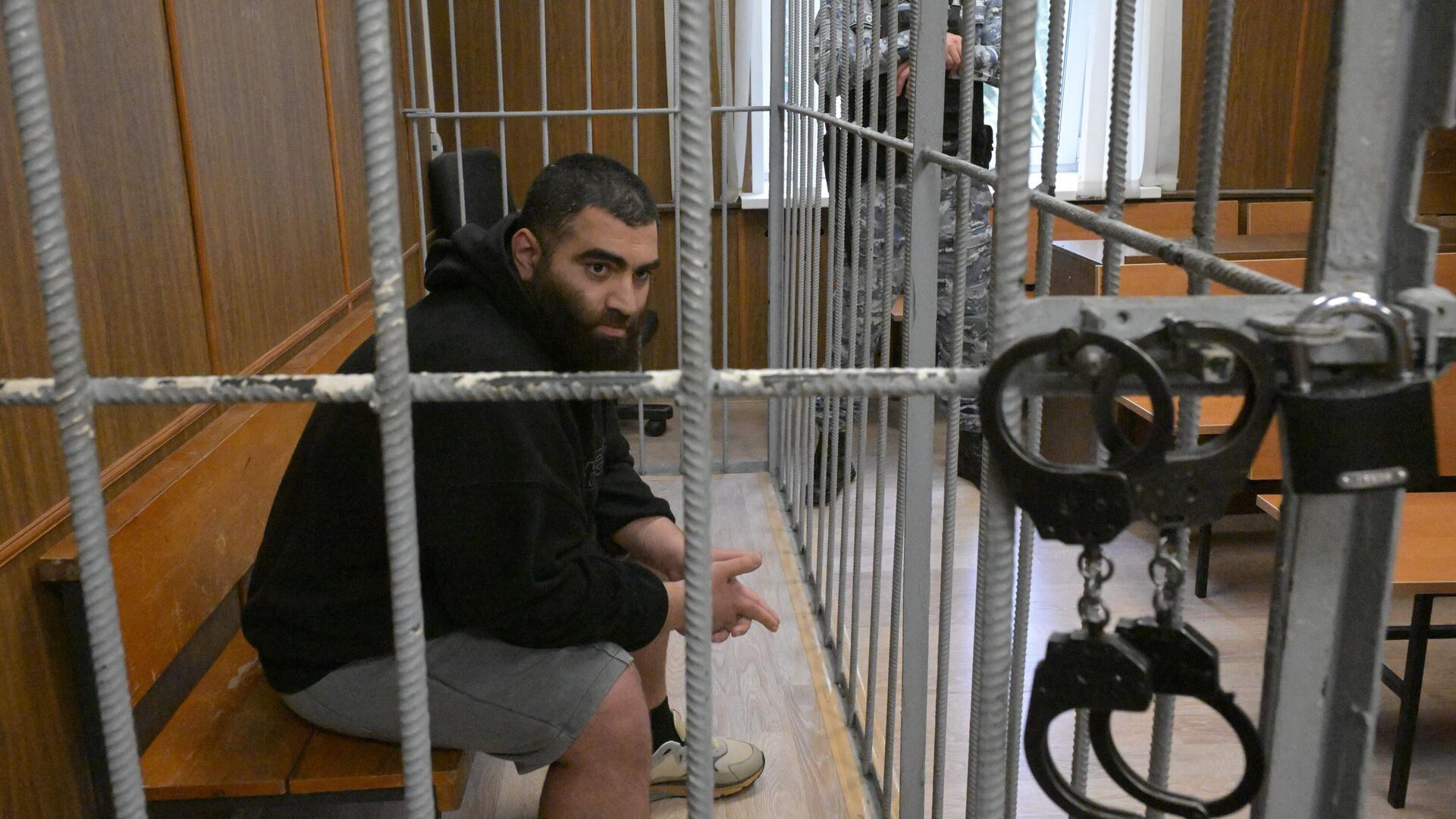 Блогер Арсен Маркарян на заседании суда в Москве Блогер Арсен Маркарян на заседании суда в Москве - РИА Новости, 1920, 03.09.2025