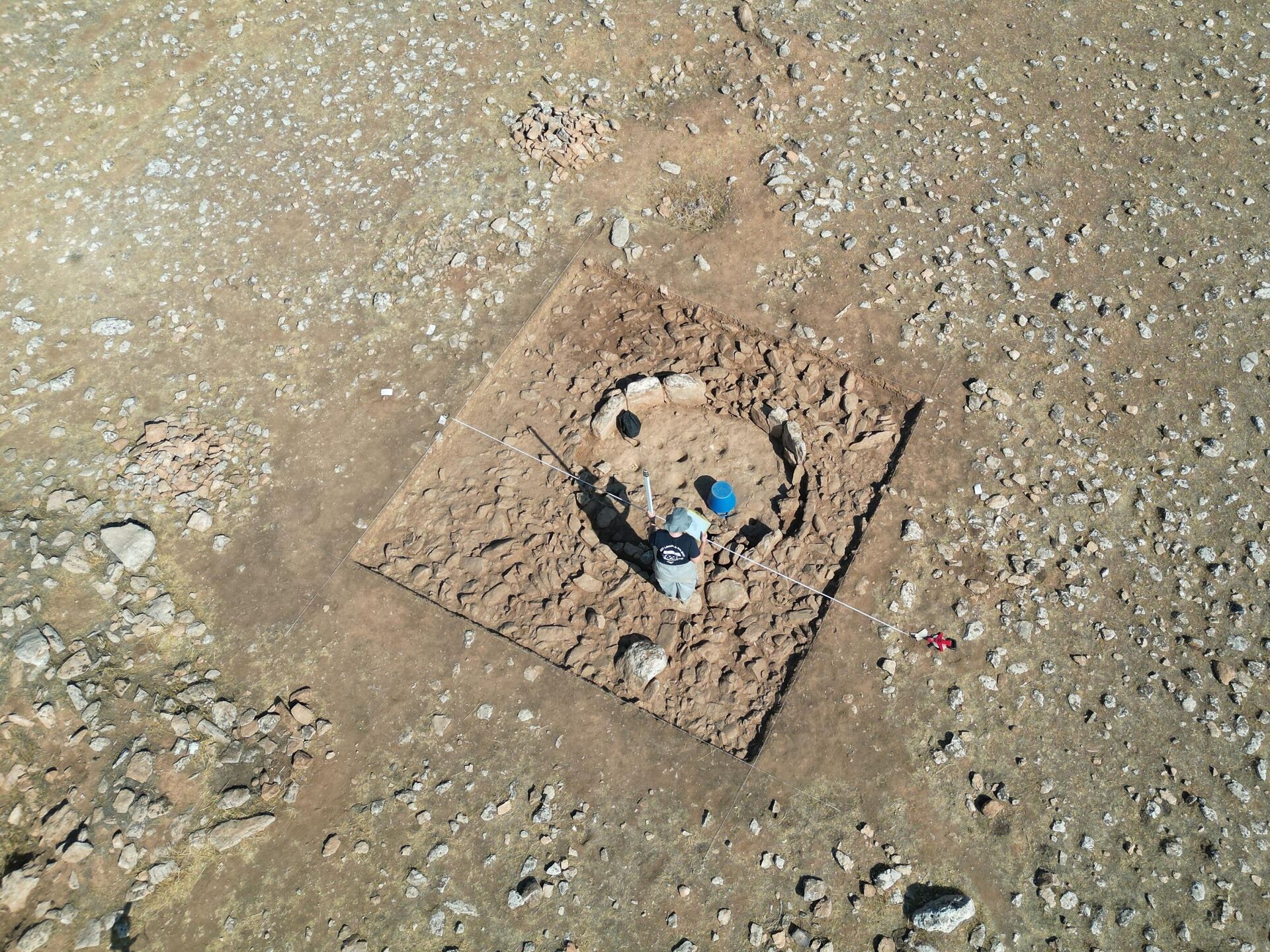 Археологические раскопки в Мендик-Тепе - РИА Новости, 1920, 03.09.2025