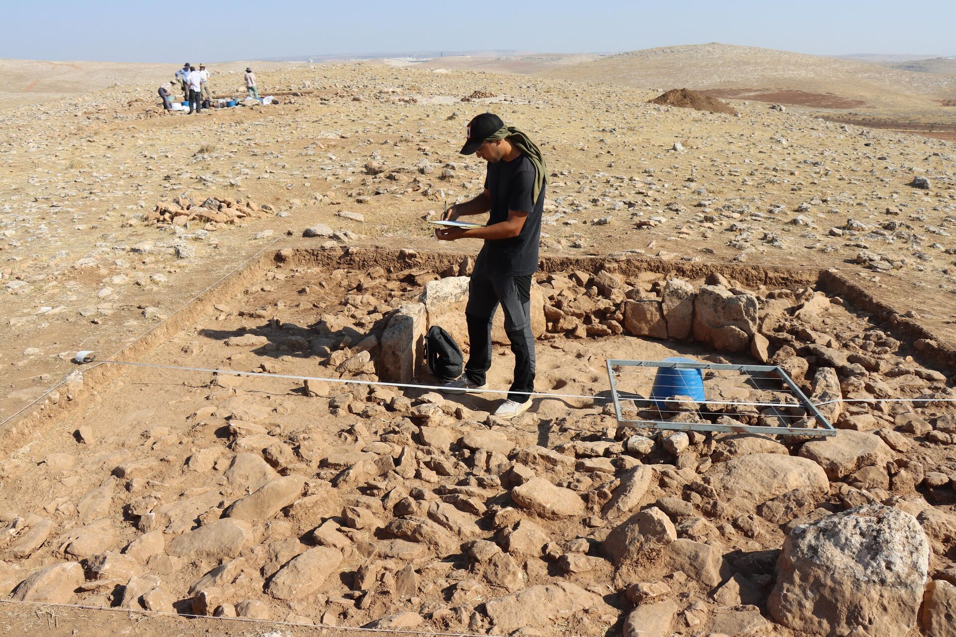 Археологические раскопки в Мендик-Тепе - РИА Новости, 1920, 03.09.2025