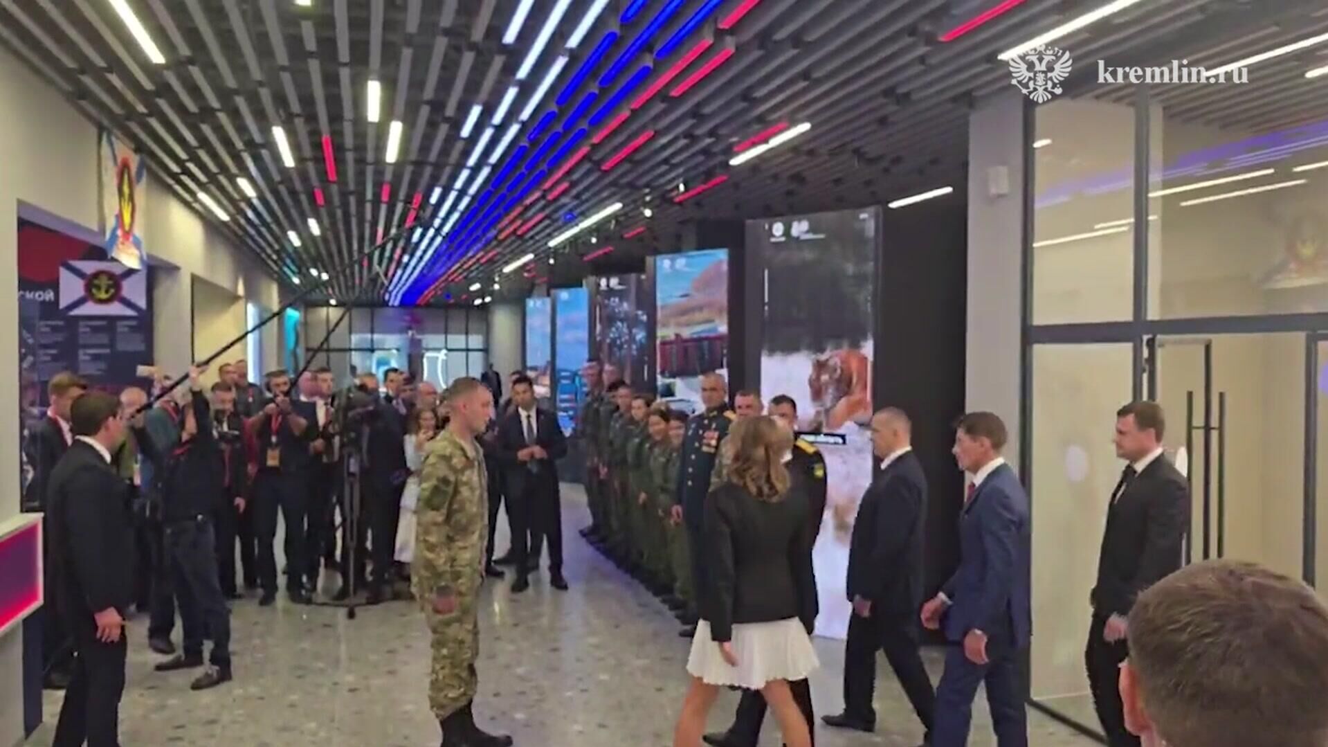 Прибытие Путина в дальневосточный филиал центра Россия - РИА Новости, 1920, 04.09.2025