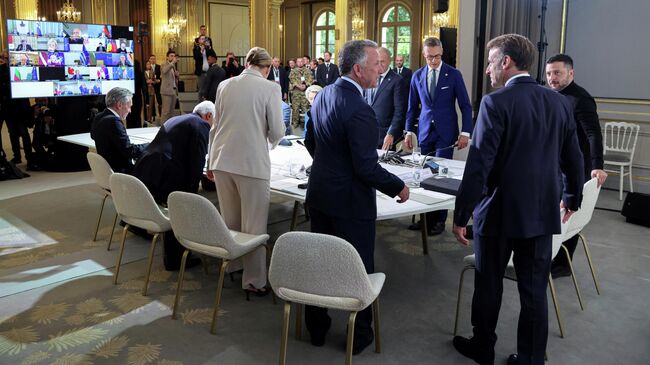 Встреча коалиции желающих в Париже