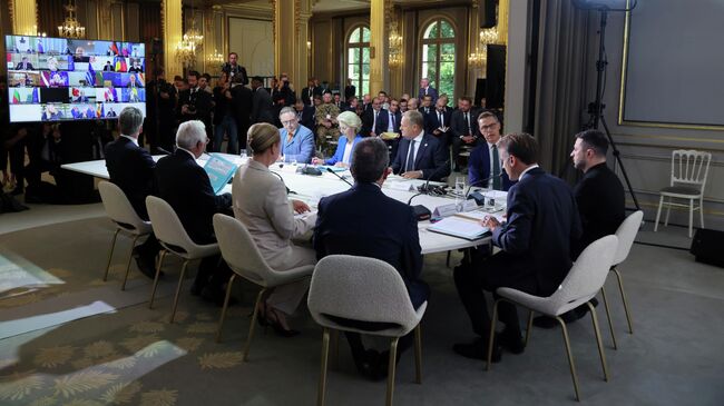 Встреча коалиции желающих в Париже