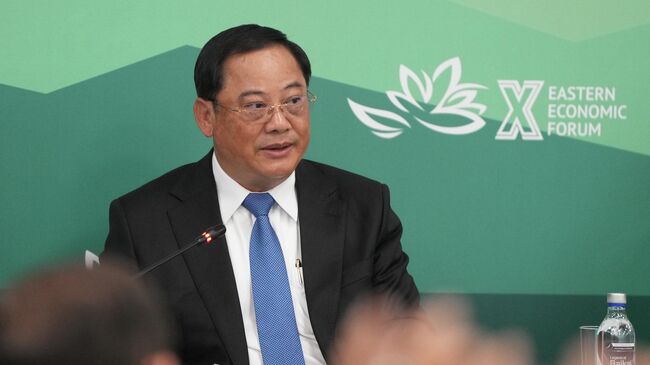 Премьер-министр Лаосской Народно-Демократической Республики Сонсай Сипхандон 