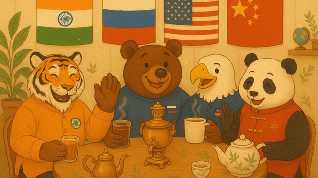 Глава РФПИ Кирилл Дмитриев добавил образ США в картинку дружбы