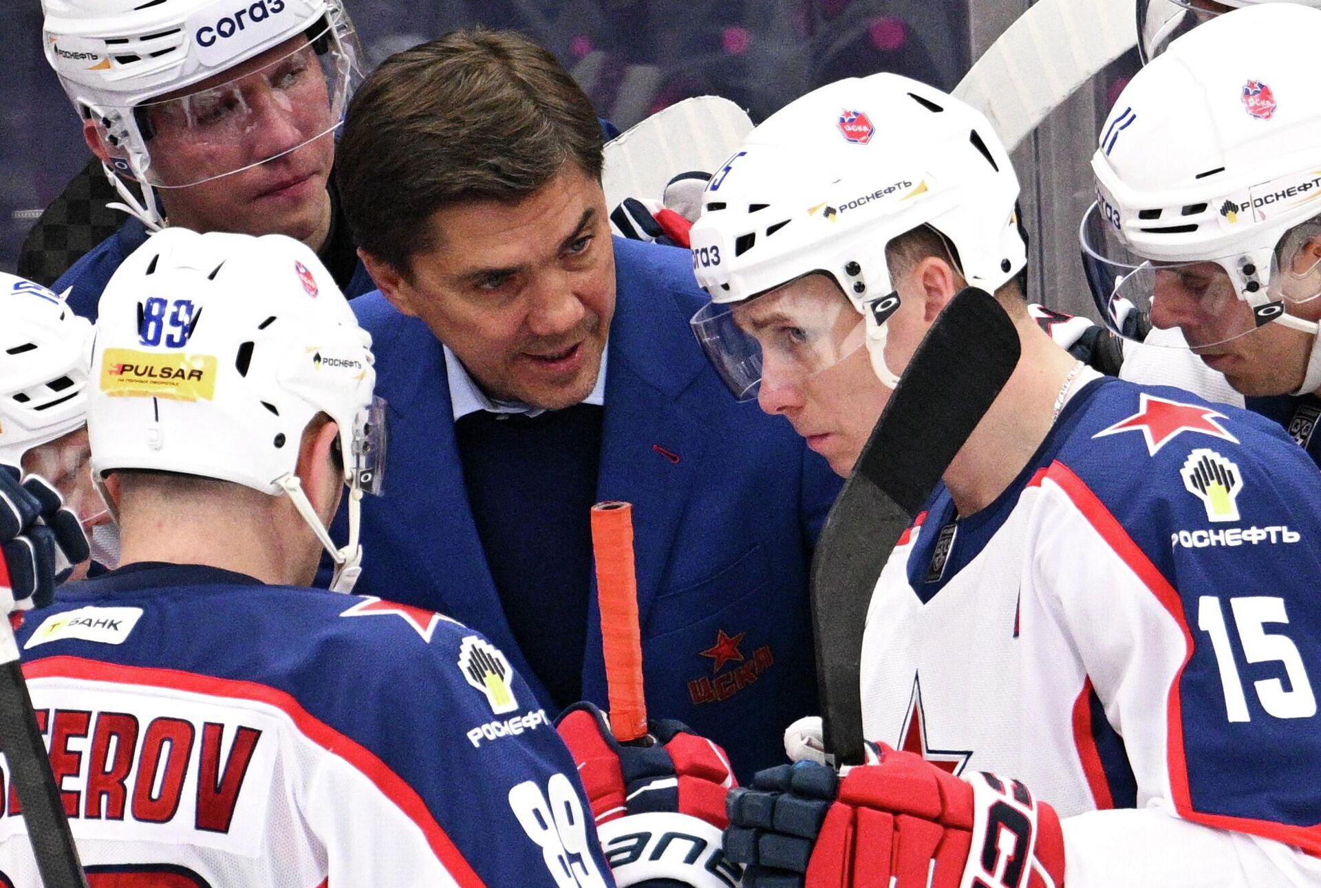 Главный тренер ПХК ЦСКА Игорь Никитин - РИА Новости, 1920, 06.09.2025