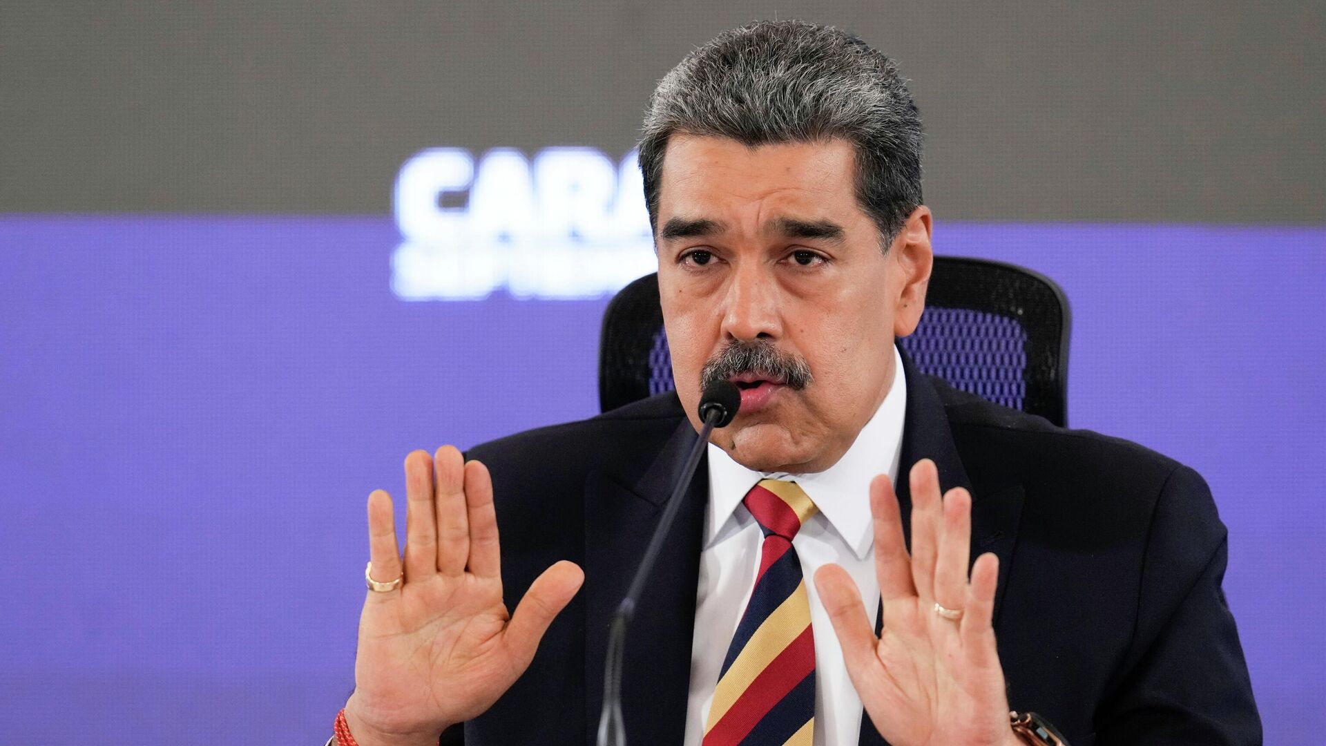 Президент Венесуэлы Николас Мадуро