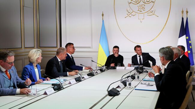 Встреча коалиции желающих в Париже