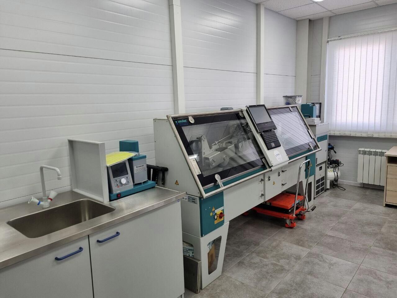 Помещение лаборатории асфальтобетонного завода Курьяново Помещение лаборатории асфальтобетонного завода Курьяново - РИА Новости, 1920, 05.09.2025