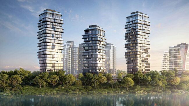 Проект Остров в Мнёвниковской пойме в Москве