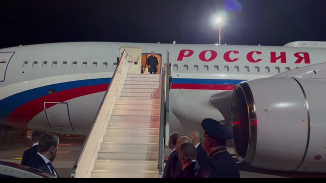 Владимир Путин прибыл в Самару