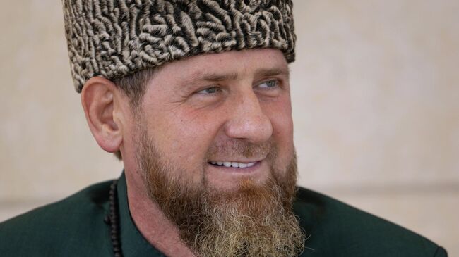 Глава Чеченской Республики Рамзан Кадыров