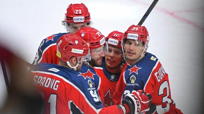 Хоккеисты ЦСКА