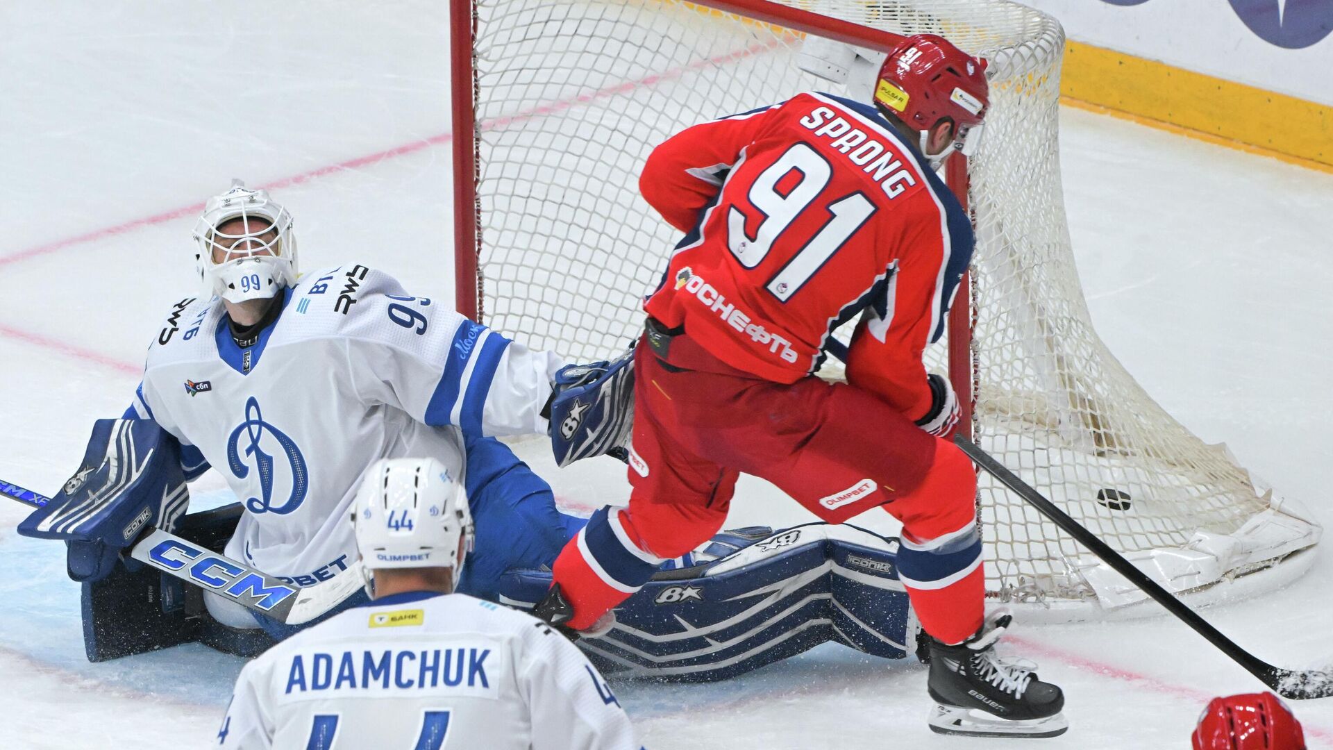 Хоккеист ЦСКА Даниэль Спронг - РИА Новости, 1920, 10.10.2025