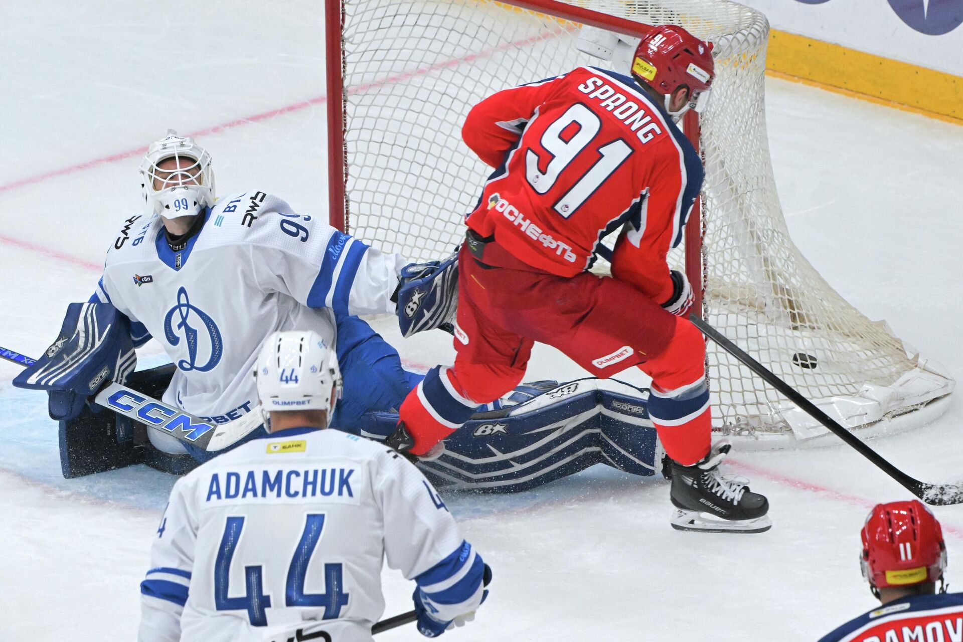 Хоккеист ЦСКА Даниэль Спронг - РИА Новости, 1920, 06.09.2025