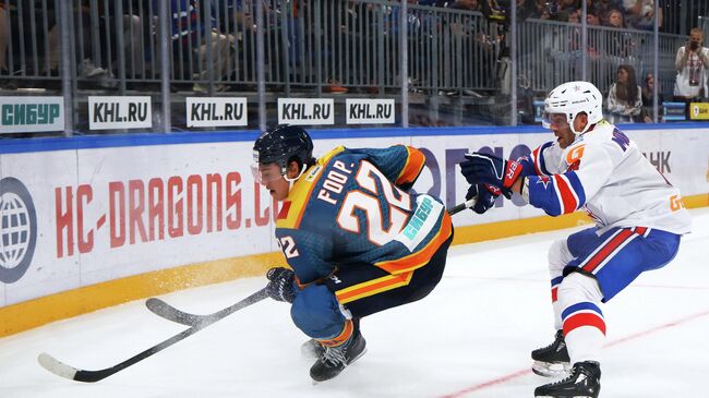 Хоккей. КХЛ. Драконы (Шанхай) - СКА (Санкт-Петербург)