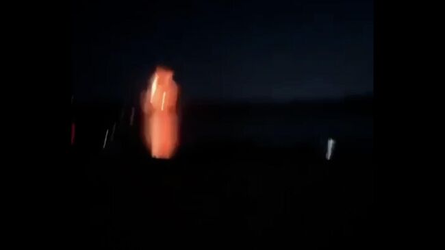 Удар по Крюковскому мосту в Кременчуге Полтавской области