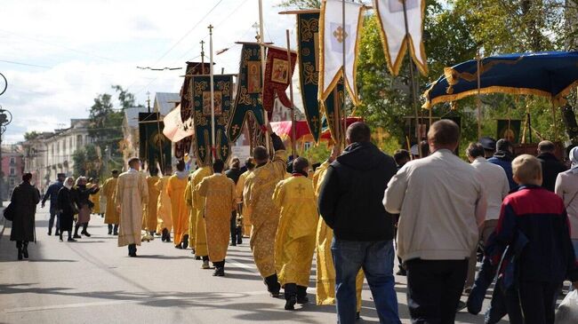 Крестный ход в Иркутске. 7 сентября 2025