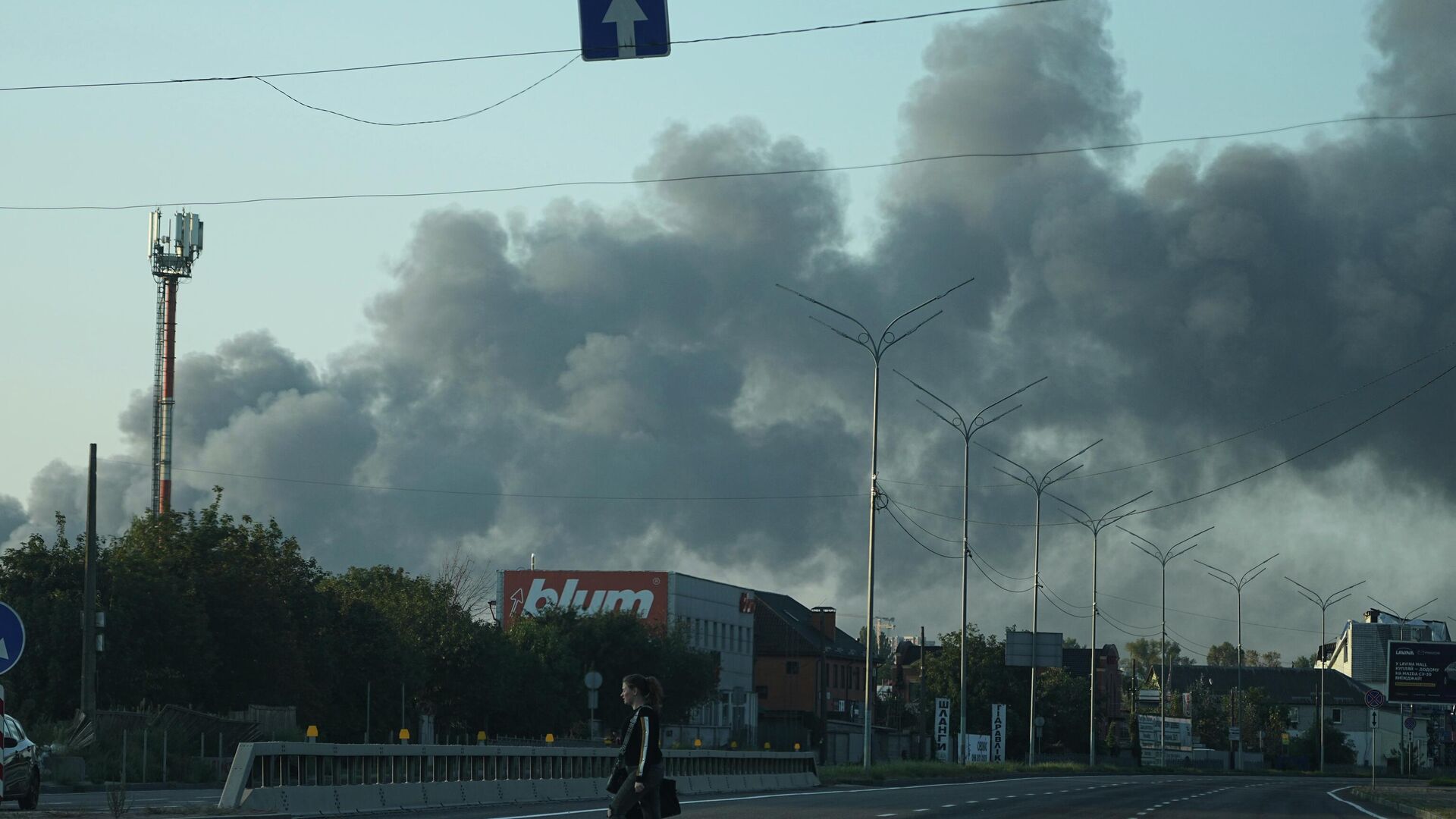 Дым в Киеве