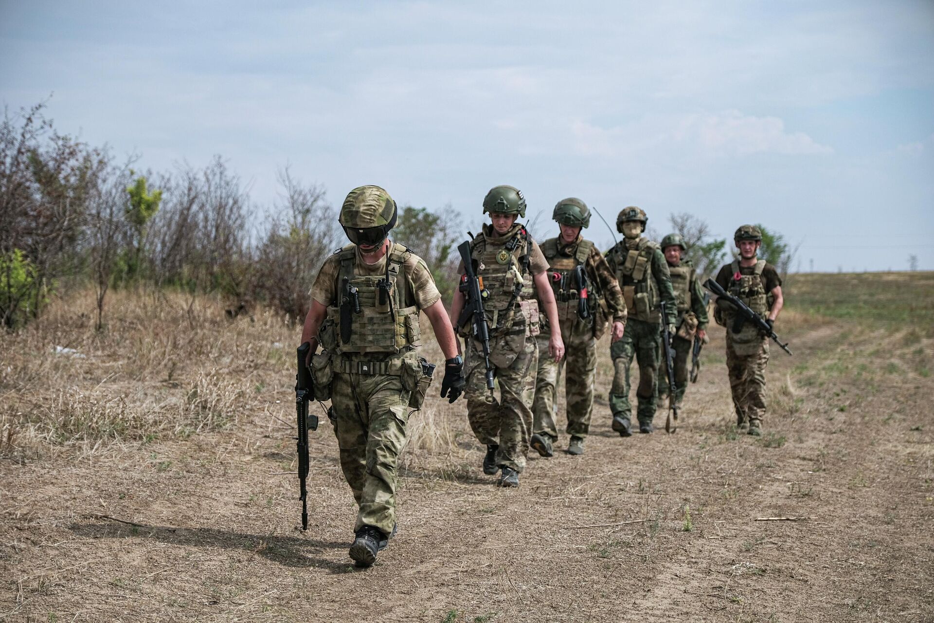 Российские военнослужащие Российские военнослужащие - РИА Новости, 1920, 08.10.2025