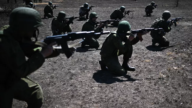 Российские военнослужащие