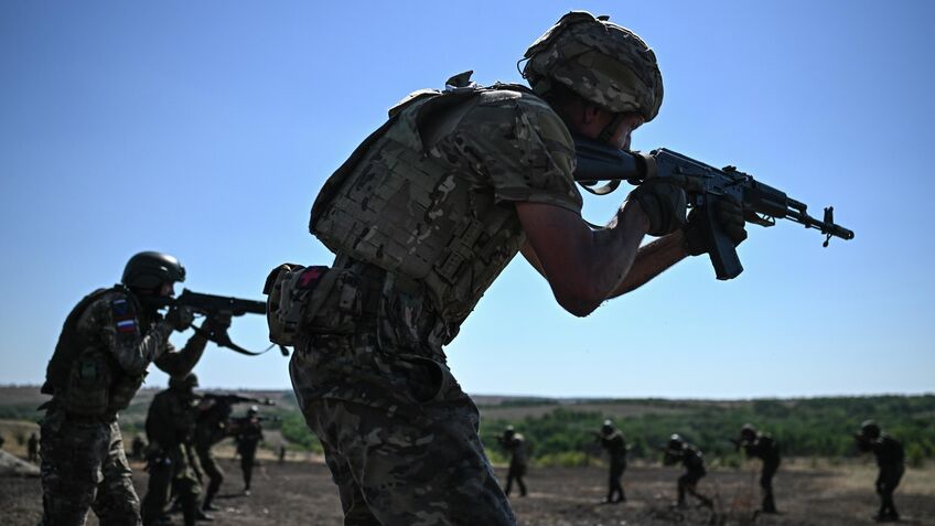 Российские военнослужащие