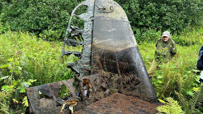 Поисковики Русского географического общества подняли со дна озера Витаминное в Южно-Камчатском федеральном заказнике истребитель P-63 Kingcobra времен Второй мировой войны Поисковики Русского географического общества подняли со дна озера Витаминное в Южно-Камчатском федеральном заказнике истребитель P-63 Kingcobra времен Второй мировой войны