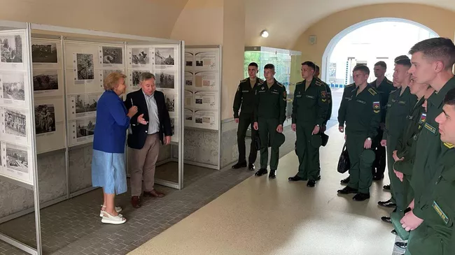 Курсанты Военно-космической академии имени А.Ф. Можайского