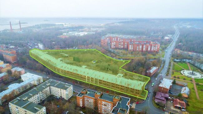 Казарма в Кронштадте