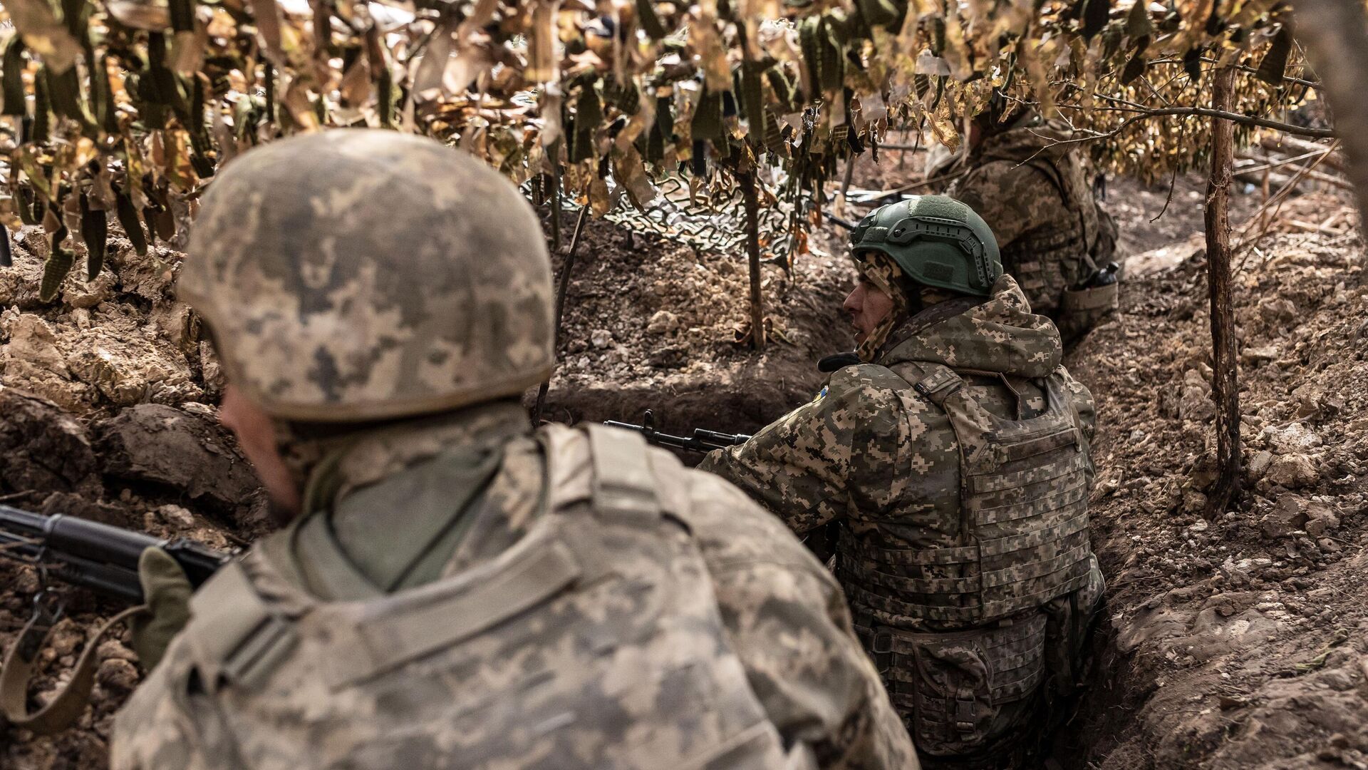 Украинские военнослужащие Украинские военнослужащие - РИА Новости, 1920, 20.09.2025