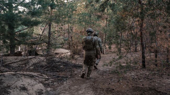 Украинские военнослужащие