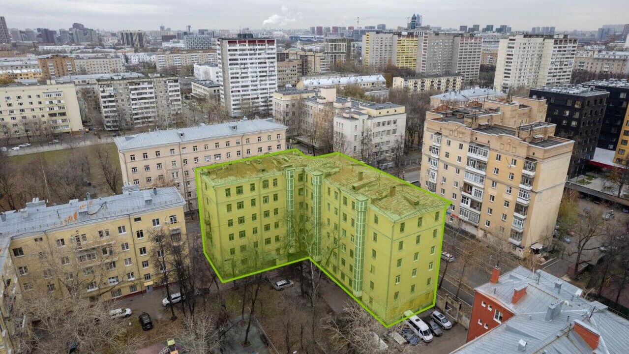 Конструктивистское общежитие в центре Москвы купила R4S Group