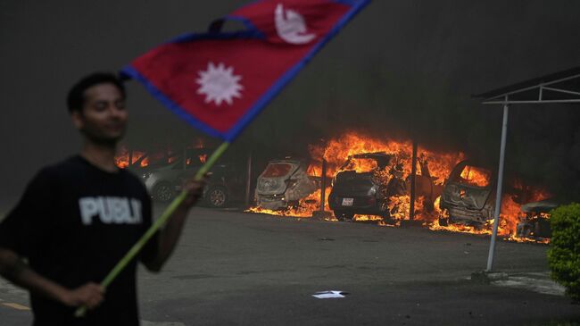 Протест в Катманду