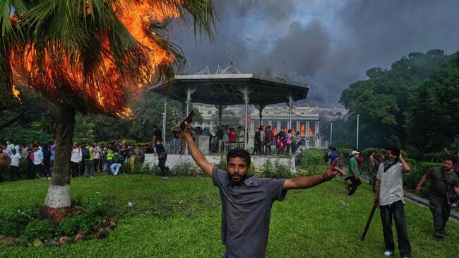 Протест в Катманду