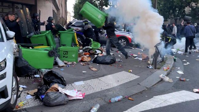 Массовые беспорядки в Париже