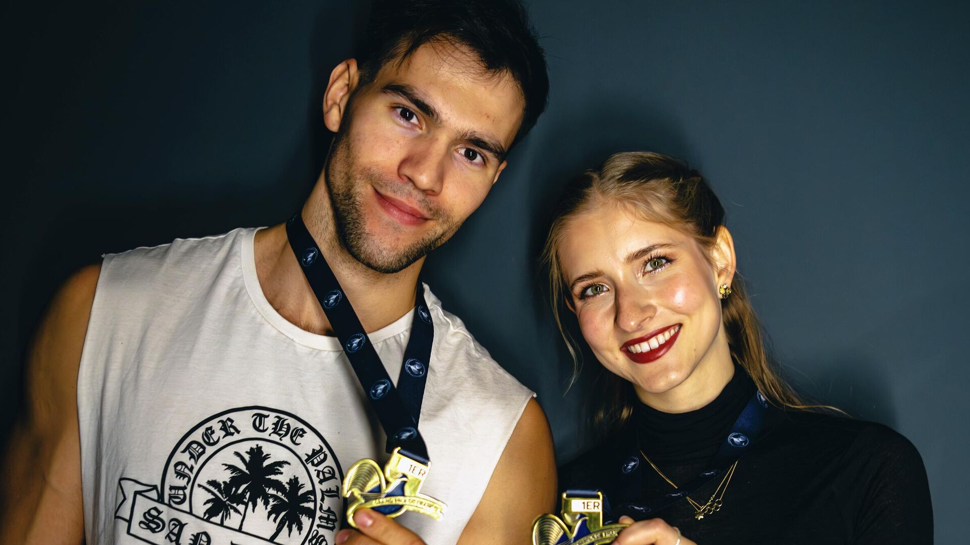 Немецкие фигуристы Минерва Хазе и Никита Володин Немецкие фигуристы Минерва Хазе и Никита Володин - РИА Новости, 1920, 10.09.2025