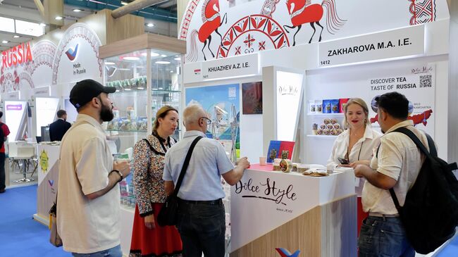 Российский стенд на международной выставке World food Istanbul 2025