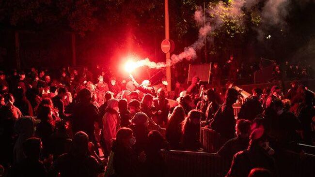 Протесты во Франции из-за мер жесткой экономии