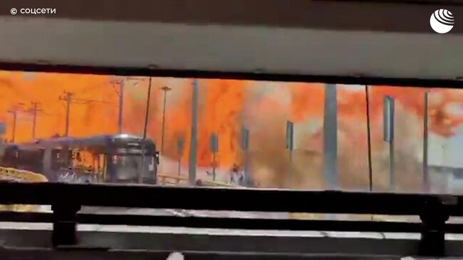 Автоцистерна с газом взорвалась на востоке Мехико