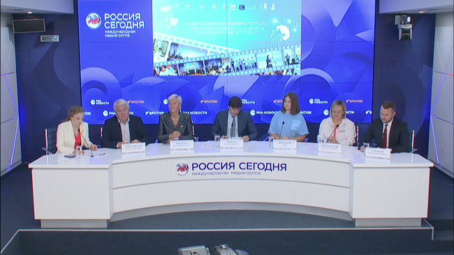 Пресс-конференция, посвященная развитию детского кино