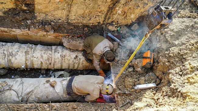 Теплосети во всех микрорайонах подмосковных Химок реконструируют