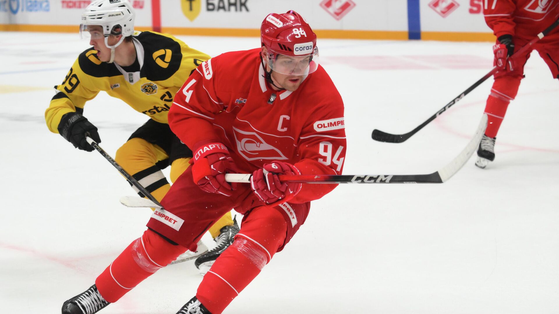 Хоккей. КХЛ. Матч Спартак (Москва)  – Северсталь (Череповец) - РИА Новости, 1920, 11.09.2025