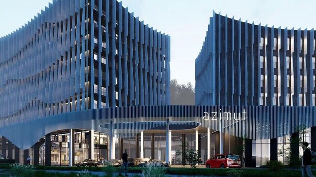 Проект Azimut Hotels в Белокурихе в Алтайском крае