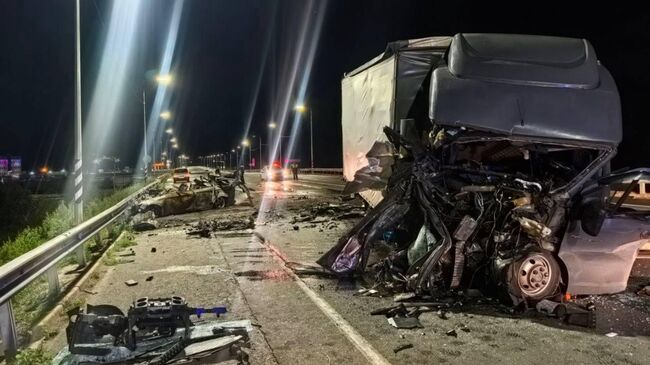 На месте ДТП в Сергиевском районе Самарской области. 12 сентября 2025 года