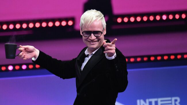 Shaman на жеребьевке участников международного музыкального конкурса Интервидение