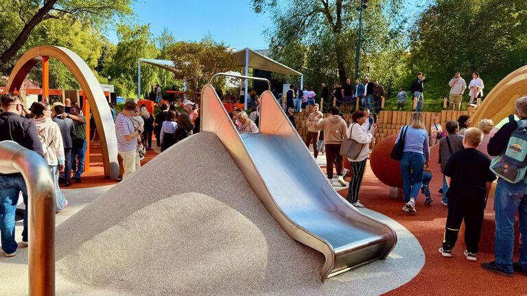 Игровое пространство в Парке Горького Игровое пространство в Парке Горького